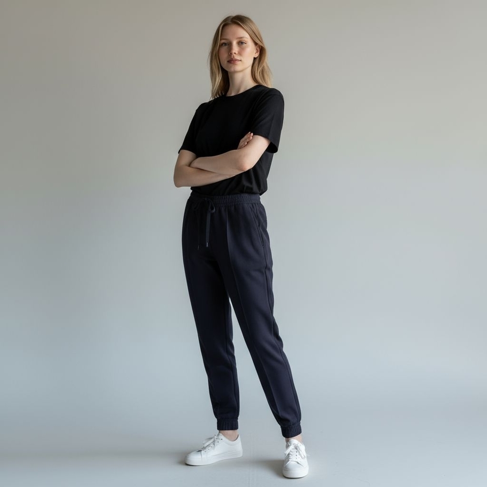 Athleta Endeavor Joggers Black Size 4 Athleisure Active Hiking Travel Comfy Dry